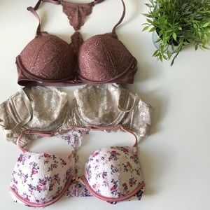 BUNDLE 34D Lace Bras